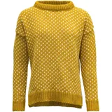 Devold of Norway Nordsjø Split Seam Pullover Gelb XS