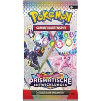 Pokémon-Sammelkartenspiel Karmesin & Purpur – Prismatische Entwicklungen Booster Pack deutsch