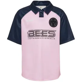 hummel T-Shirt Raglanärmel Hmljr Loose Tiger Soccer Jersey S/S" in ROSEATE SPOONBILL | Gr.: 58-63