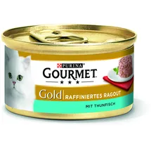 Purina Gourmet Gold Raffiniertes Ragout mit Thunfisch 12 x 85 g