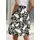 Buffalo Sommerrock Damen Blumenprint Schwarz/Rosa 34