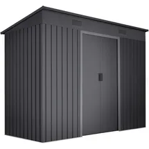 Wasabi Gartenhaus 2,38 x 1,30 m Light Anthrazit