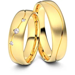Trauringe Wien 750er Gelbgold - 6528