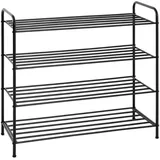 freiraum Schuhregal 25562, in schwarz, Metall - 83x78x35cm (BxHxT) schwarz