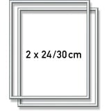 Schipper Arts & Crafts 2 Alurahmen 24x30cm silber 605220771