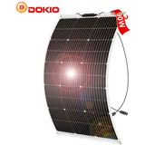 Flexibles 100W Solarmodul – 18V, monokristallin, wasserdicht