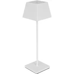 SIGOR LED-Außentischleuchte Nuindie weiß eckig