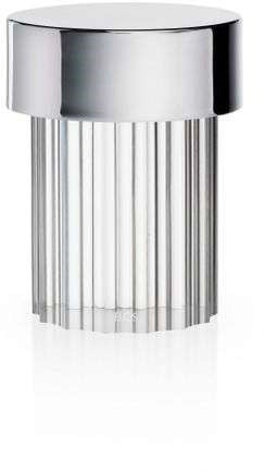 Flos - Last Order Fluted Portable Tischleuchte Polished Inox - cm - 10 cm