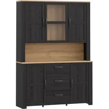 Forte Buffet Toneo 146,1 x 42 x 205,4 mehrfarbig