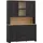 Forte Buffet Toneo 146,1 x 42 x 205,4 mehrfarbig