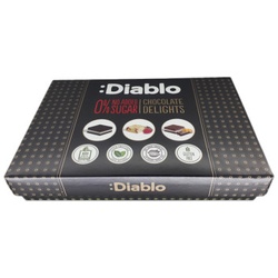 Schokoladengenuss Box Diablo Zuckerfrei (mit Stevia), 115 g