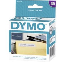 Dymo Endlosetiketten LabelWriter 11352, 54x25mm, weiß, 1 Rolle (S0722520)