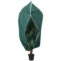 VidaXL Wintervlies mit Reißverschluss 2 Stk. 70 g/m2 3,93x3