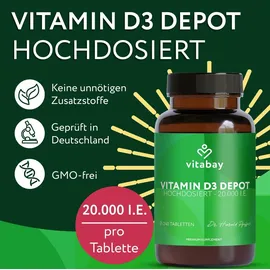 Vitabay Vitamin D3 Depot 20.000 I.E. Tabletten 240 St.