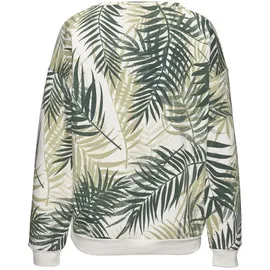 LASCANA Sweater Damen grün gemustert Gr.32/34