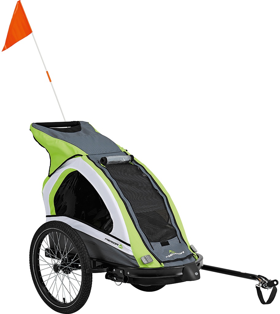 MERIDA Kids Trailer MONO - 1 Sitzer - green/grey/white