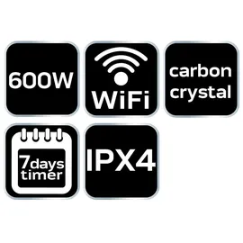 Neo Tools Infrarot Heizpaneel design Kompakt 600W