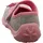 Fischer Markenschuh Fischer Kinder Hausschuh Mädchen Mary Jane Ballerina Glitzer Stern 632344, Größe:33 EU, Farbe:Grau - Grau - 33