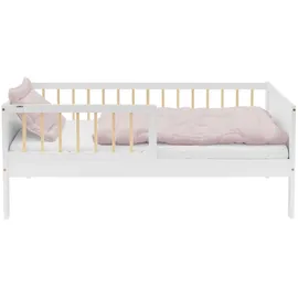 ML-Design Jugendbett ML-DESIGN 70 x 140 cm Kiefer weiß