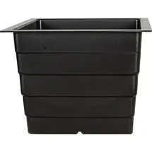 Pflanzwerk Cube 38 x 44 x 44 cm Schwarz