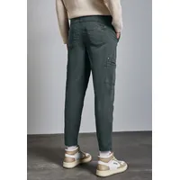 STREET ONE Damen A378679 Cargo Hose, Marshy Green, /
