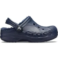 Crocs Unisex Kinder Baya Lined Clog T, Navy, 27/28 EU