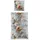 IRISETTE Wave 8596 Blumen Blau 135 x 200 cm + 80 x 80 cm