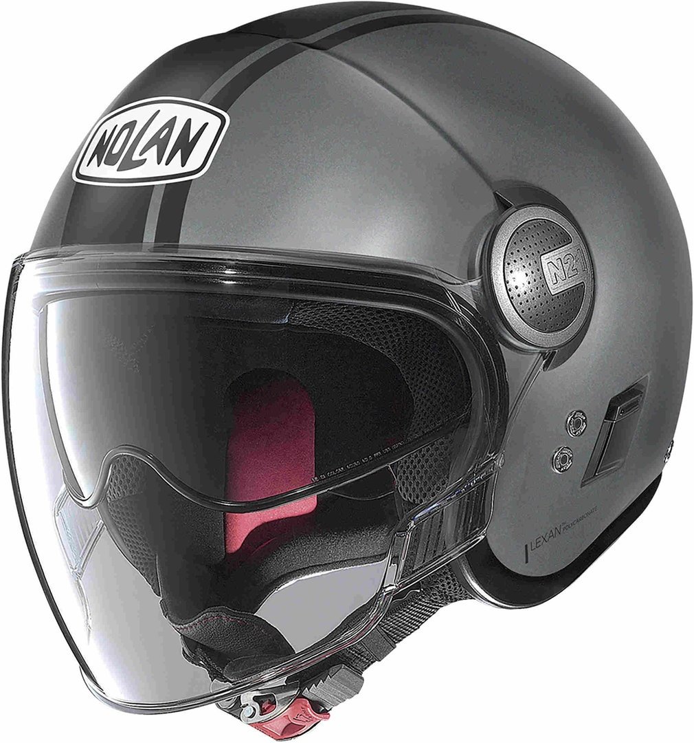 Nolan N21 Visor 06 Dolce Vita Jet Helm, zwart-grijs, XS Voorman