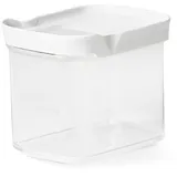 Emsa Optima Schüttdose transparent weiß 1 l