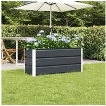 vidaXL Pflanzkübel 100 x 40 x 45 cm Anthrazit