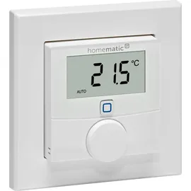 eQ-3 Homematic IP Wandthermostat mit Luftfeuchtigkeitssensor Weiß