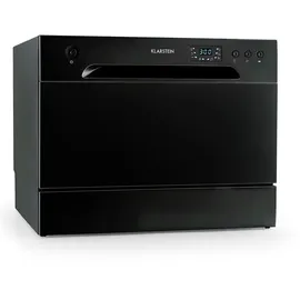Klarstein Havasia UV 8 Tischgeschirrspüler (freistehend, 550 mm breit, Schwarz)