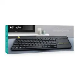 Logitech K400 Plus Wireless Touch Keyboard ES schwarz