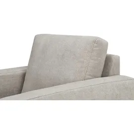 bobb Relaxsessel Lisa de Luxe Mikrofaser 85 x 90 x 93 cm Grau