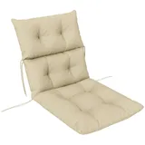 Outsunny Sitzkissen 115 x 56 cm Beige