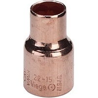 Viega reducing coupling 18 x 15 mm copper