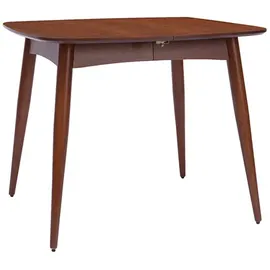 miliboo Ausziehtisch 90 x 75 x 90 cm braun