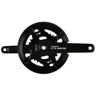 Shimano Cues U4010-2 Kurbelgarnitur - Black - 175 mm