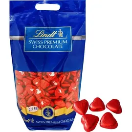 Lindt Vollmilch Herzen Schokolade 2,5 kg