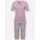 Sieh an! Schlafanzug Pyjamas Rosa 40/42