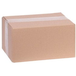 Quali Well Versandkarton »WF1-22-17-11« einwellig 4,11 Liter, 25 Stück braun, 17.7x12x22.2 cm