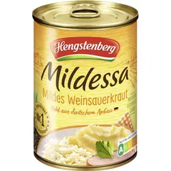 Hengstenberg Mildessa Mildes Weinsauerkraut 550G