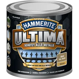 Hammerite Ultima Glänzend Gold 0,25 l