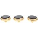 Set von 3 Trompete Finger Tasten Kappe Musical Instrument Trompete Ersatz Geschenke, Stil 5