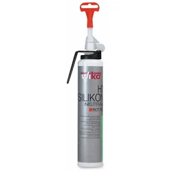WIKO Silikon-Dichtmasse RED-SIL, Automatikkartusche 200 ml