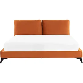 Beliani Melle 180 x 200 cm Orange