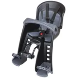 Polisport Bilby Kindersitz für Fahrrad - Schwarz-Grau SCHWARZ|SCHWARZ|grau 1 - 3J