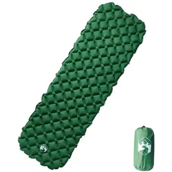 Aufblasbare Isomatte Grün 190x58x6 cm