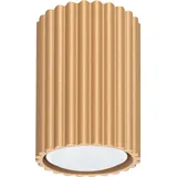 Sollux Plafond KARBON 10 golden 1xGU10 10W Aluminium 10x6.5x6.5cm Sollux