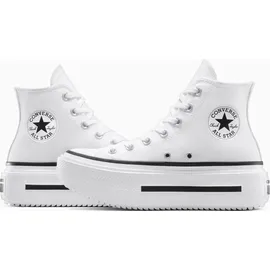 Converse Chuck Taylor All Star Lift Double Damen Weiß/Schwarz 39,5